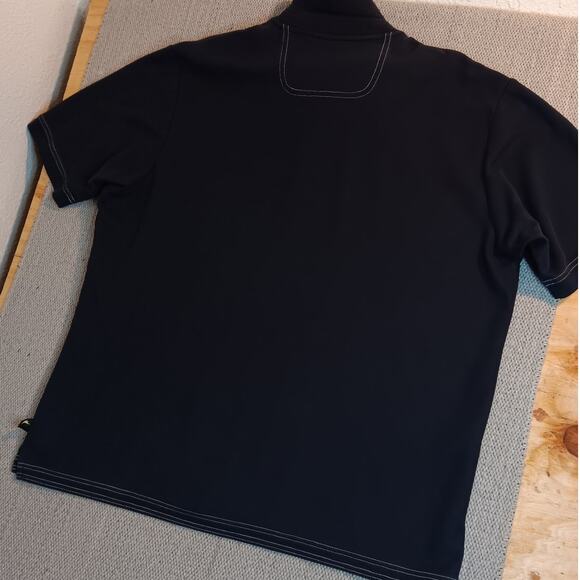 Tommy Bahama Island Zone Polo XL Navy Blue Supima Knit Preppy Casual - Picture 9 of 14